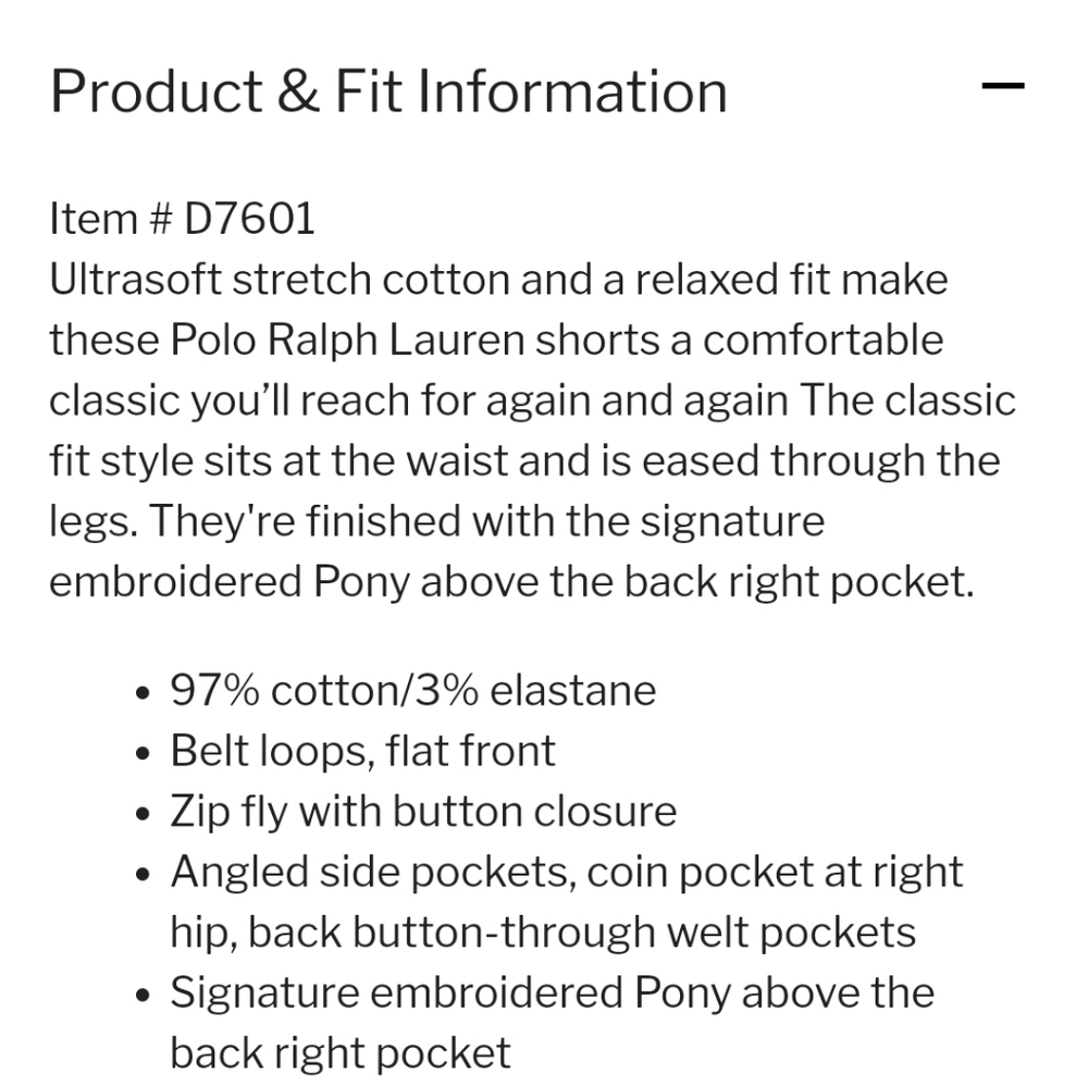 NWT Men's Ralph Lauren Polo Relaxed-fit 10" Shorts - Picture 8 of 8
